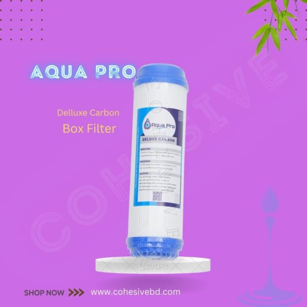 Water Filter Box Carbon Aqua Pro, water filter, water purifier,