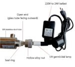 Ultraviolet (UV) Light with Adapter for Potable Water Disinfection (UV-6 W)-1 GPM - Image 2