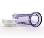 Housing Sump 10 "RO Canister 1/4" (Clear) for Reverse Osmosis Water Filter System with 2 Piece Housing Elbow. - Image 2