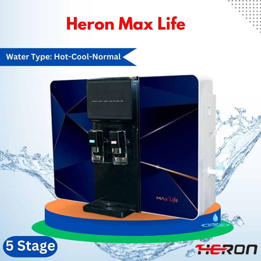 Water Filter, water purifier, heron max life ro purifier, ro purifier,