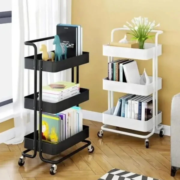 3 LAYER MULTIPURPOSE TROLLEY RACK
