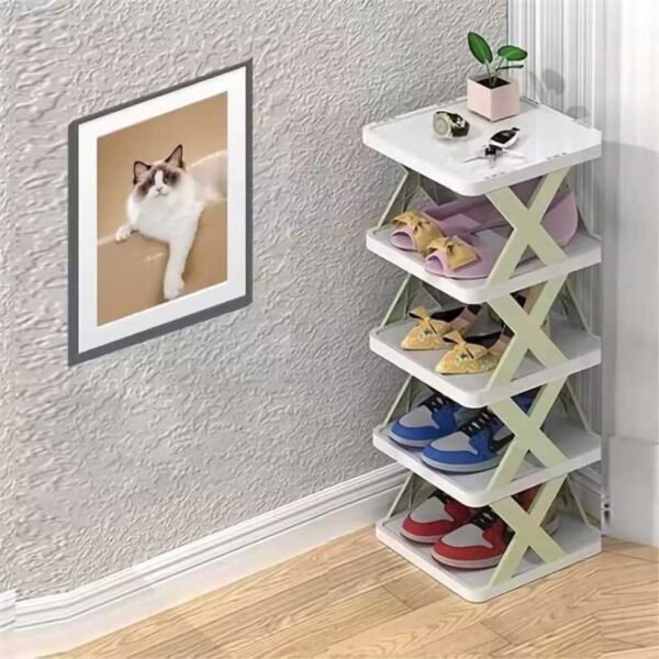 5 Layer Shoe Rack – Stylish & Space Saving