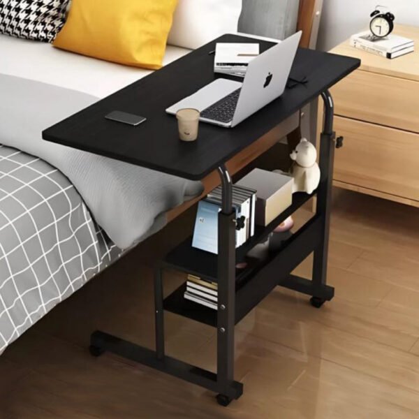 Double Layer Table Black Color