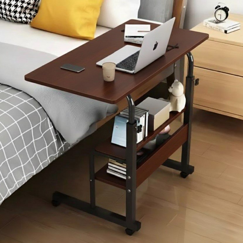 Double Layer Table Brown Color