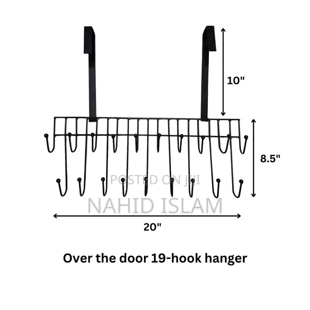 Over The Door 19-Hook Hanger2