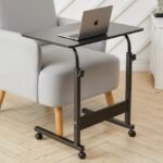 Singel Layer Table Black Color