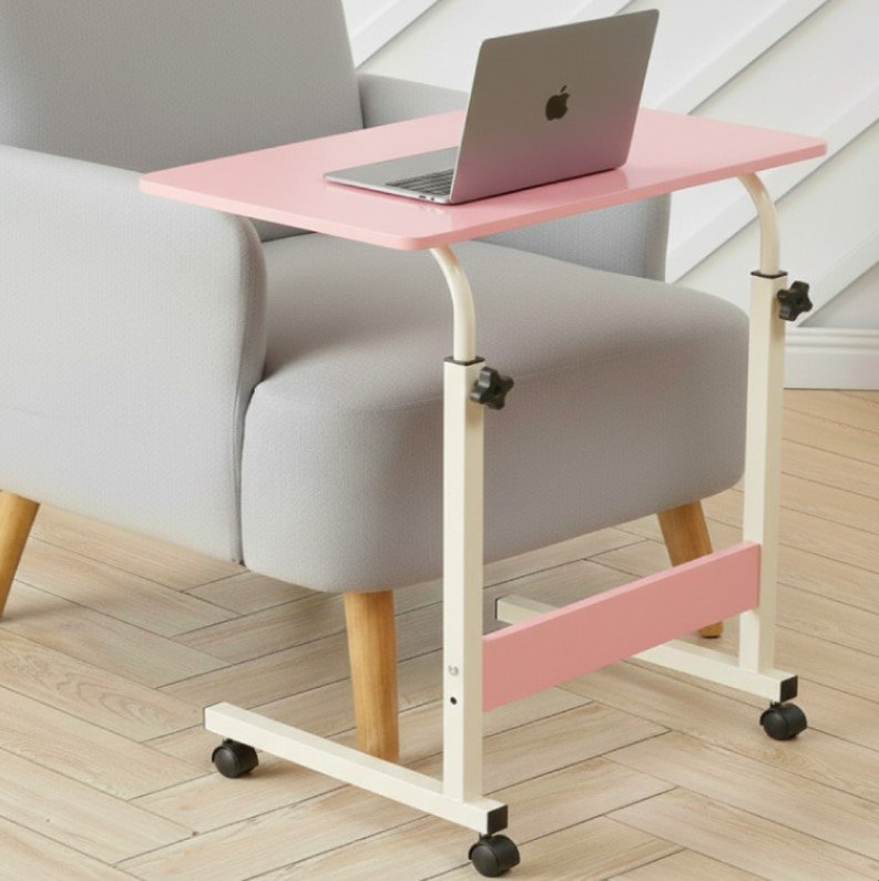 Singel Layer Table Pink Color