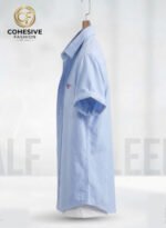 Short Sleeve Shirt 100% Ramie Cotton Fabric. - Image 3