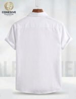 Short Sleeve Shirt 100% Ramie Cotton Fabric. - Image 4
