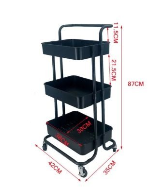 3 LAYER MULTIPURPOSE TROLLEY RACK4