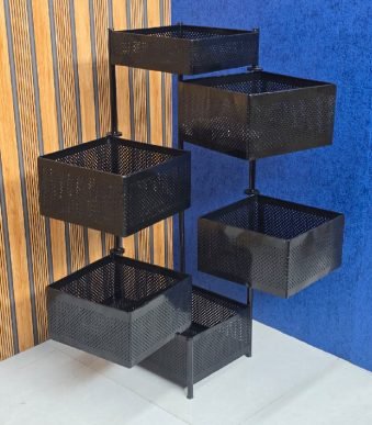 6 Layer Kitchen Storage Rack – Round Shape