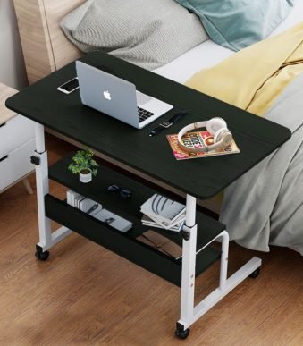 Double Layer Table Black & White Color