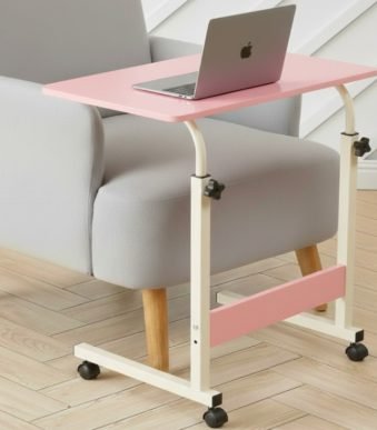 Singel Layer Table Pink Color