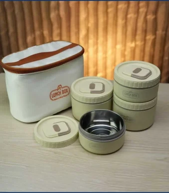 AP Lunch Box 4 Box – Multi Compartment Lunch Box